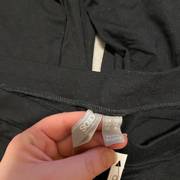 NWT ASOS bell bottom stretchy pants - Picture 3 of 5